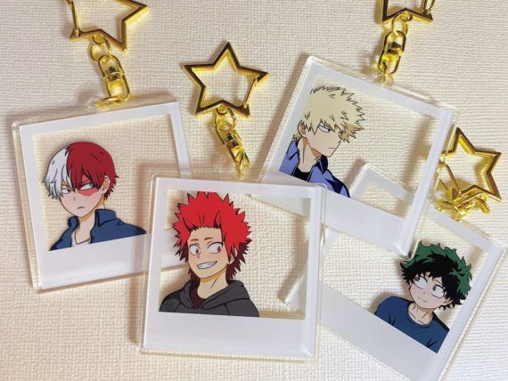 My Hero Academia Character Keyrings