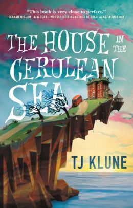 The House In the Cerulean Sea cover, sadly with no cats on it