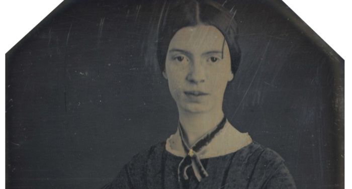 Daguerrotype of Emily Dickinson, c. early 1847