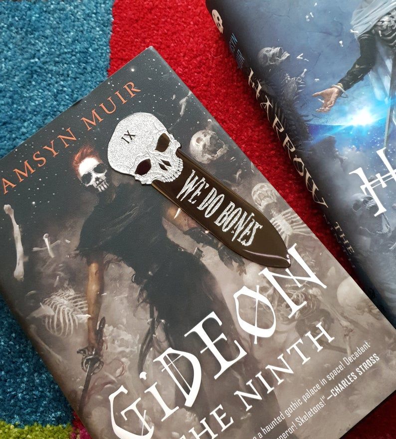 Gideon the Ninth We Do Bones bookmark