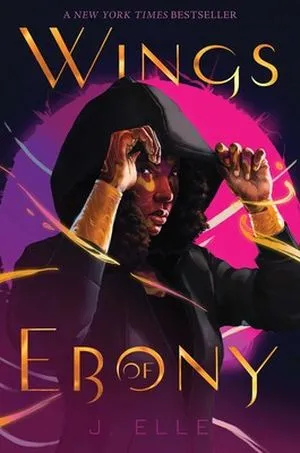 Cover of "Wings of Ebony" book.