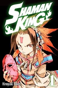 Shaman King 1 cover - Hiroyuki Takei cover