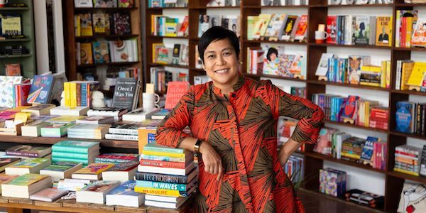 AAPI-Owned Bookstores: Bel Canto Books (image from Bel Canto Books website, used with permission from bookstore owner)