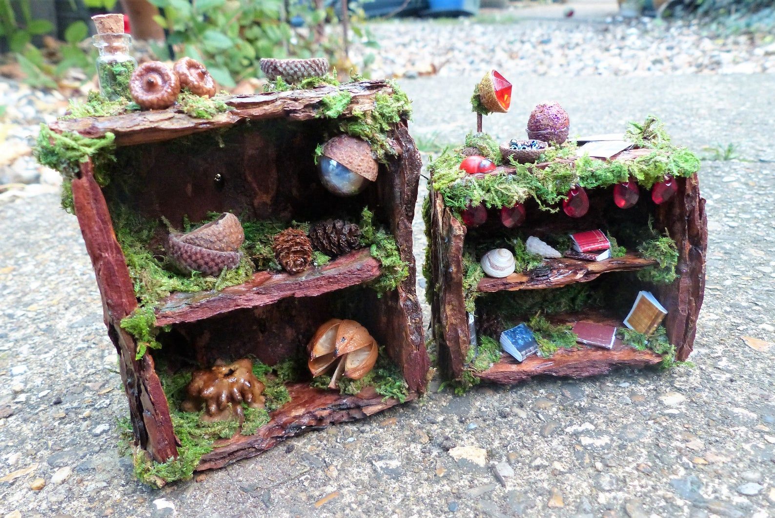 Fairy bookcases