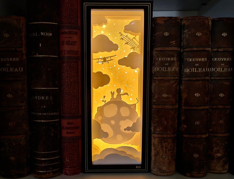 The Little Prince shelf insert