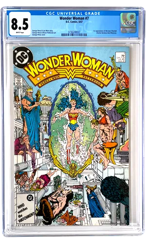 cover image of original Wonder Woman (Vol 2) #7 comic