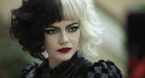 emma stone in cruella film still