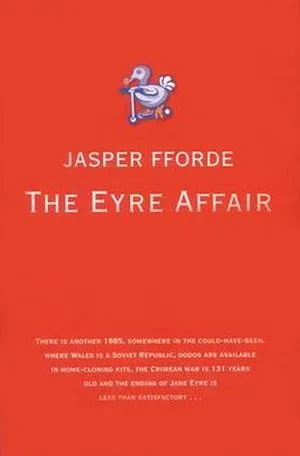 cover image of The Eyre Affair by Jasper Fforde 
