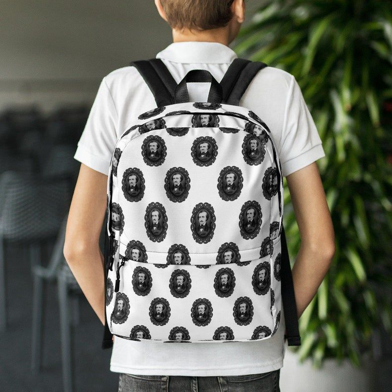 edgar allen poe backpack 