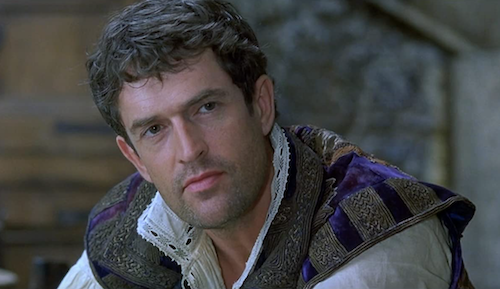 Rupert Everett as Christopher Marlowe in Shakespeare in Love