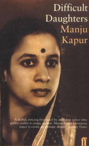 Cover of Difficult Daughters by Manju Kapur 