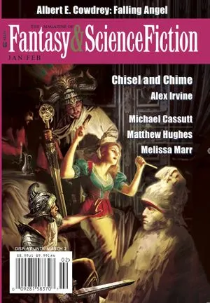 Cover image of the January/February 2020 issue of The Magazine of Fantasy & Science Fiction