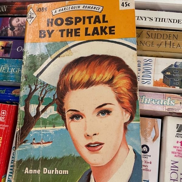an old Harlequin novel called Hospital by the Lake