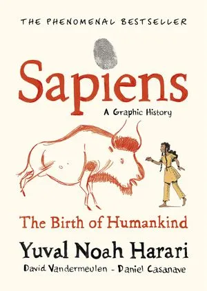 Sapiens a graphic history volume 1 book cover