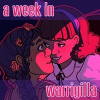 Webcomic cover image for A Week in Warrigilla by Teloka Berry and Pi