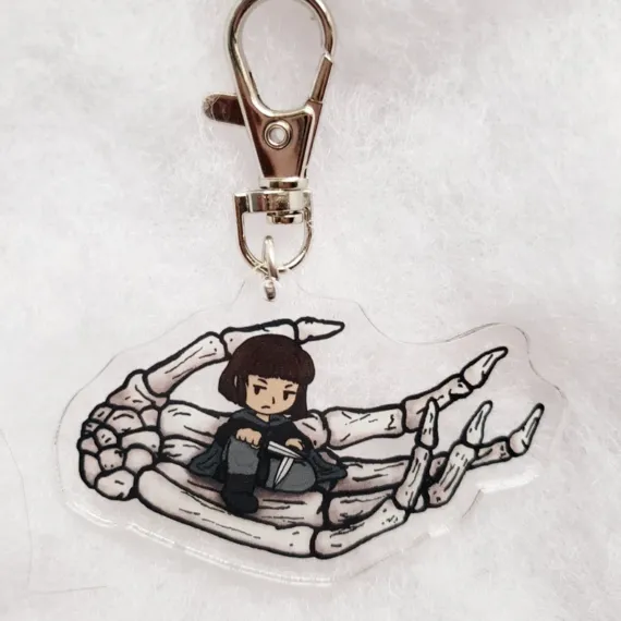 Gideon the Ninth gift cam keychain