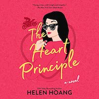 A graphic of the cover of The Heart Principle by Helen Hoang