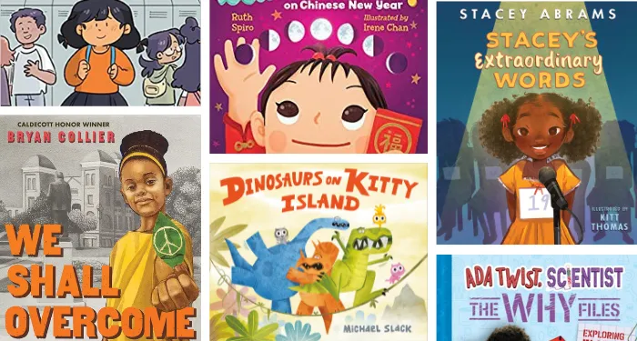 a collage of the book covers listed below