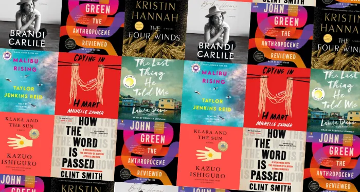 collage of audiobook covers