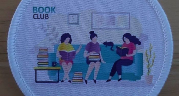 book club patch