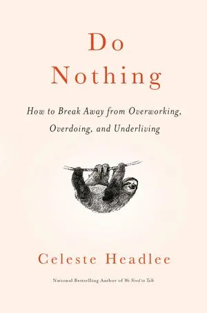 do nothing book cover