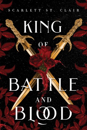 cover of King of Battle and Blood by Scarlett St. Clair