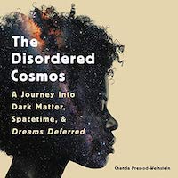 A graphic of the cover of The Disordered Cosmos