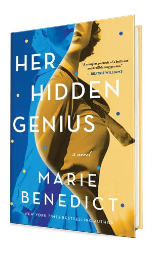 Book cover of HER HIDDEN GENIUS by Marie Benedict