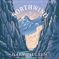 A graphic of the cover of Northwind by Gary Paulsen