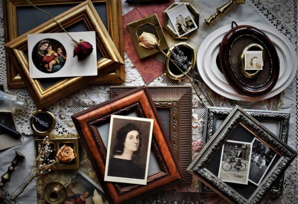 Vintage picture frames