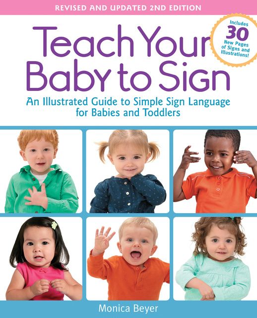 cover of the book teach your baby to sign
