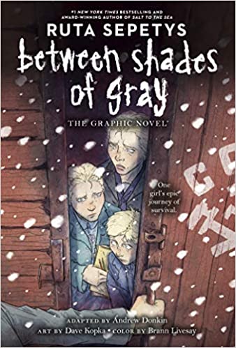 Between Shades of Gray Graphic Novel cover