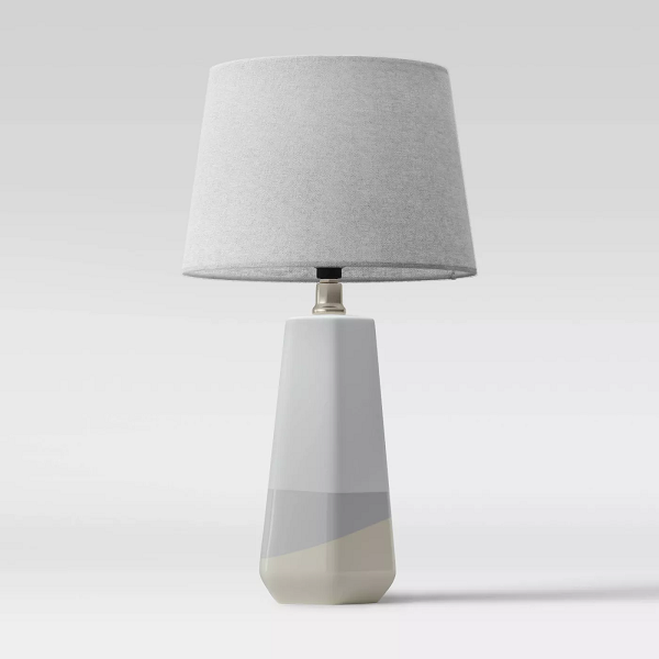 dipped ceramic lamp