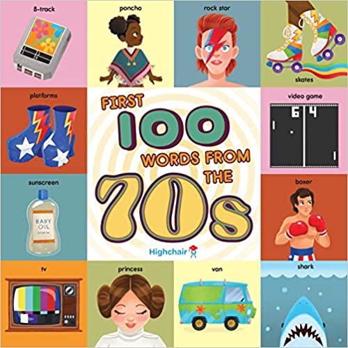 my first 100 words 70s book cover
