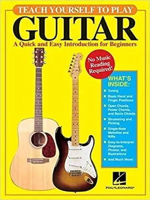 Teach yourself guitar book cover