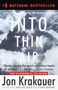 Into Thin Air book cover