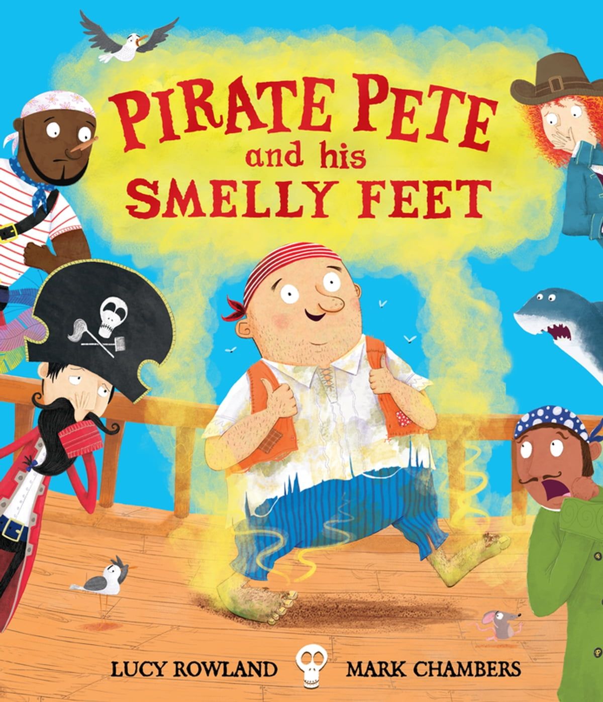 cover of Pirate Pete and his smelly feet book