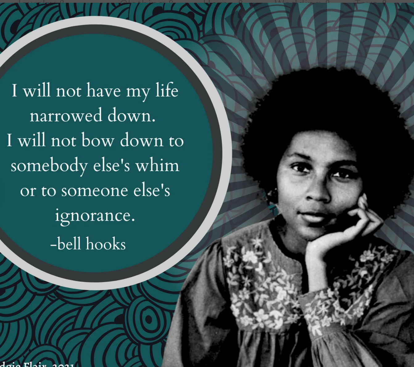 bell hooks custom print