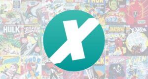 comixology logo on top of a collage of comic book covers