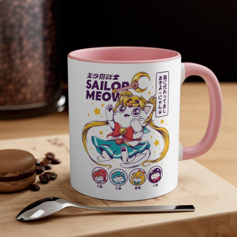 sailor meow mug