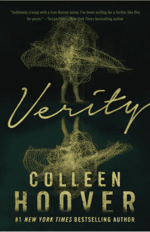 Book cover for Verity by Colleen Hoover