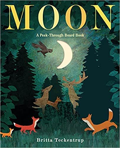 Moon: A Peek-Through Board Book book cover