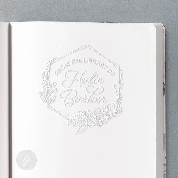 library embosser design