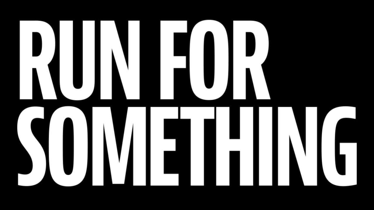 Run For Something logo.