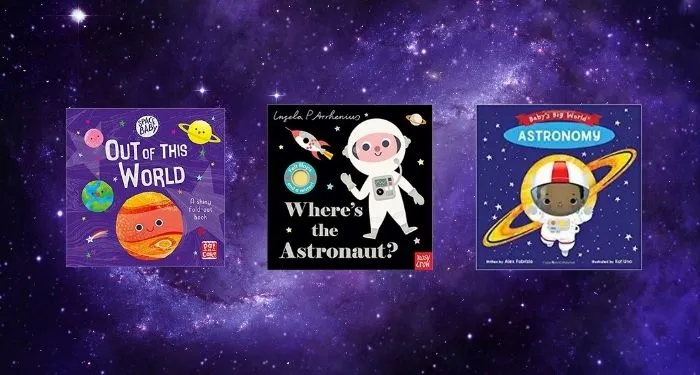 space books for babies cover collage