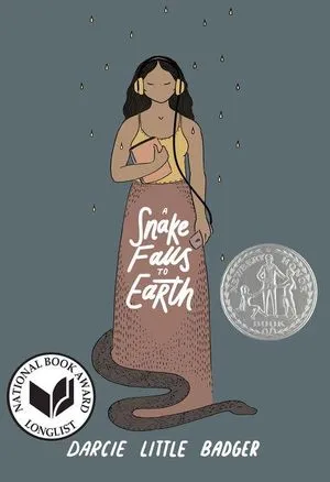 A Snake Falls To Earth by Darcie Little Badger Book Cover
