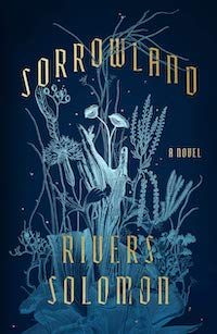 A graphic of the cover of Sorrowland