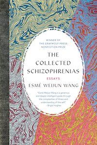 A graphic of the cover of The Collected Schizophrenias