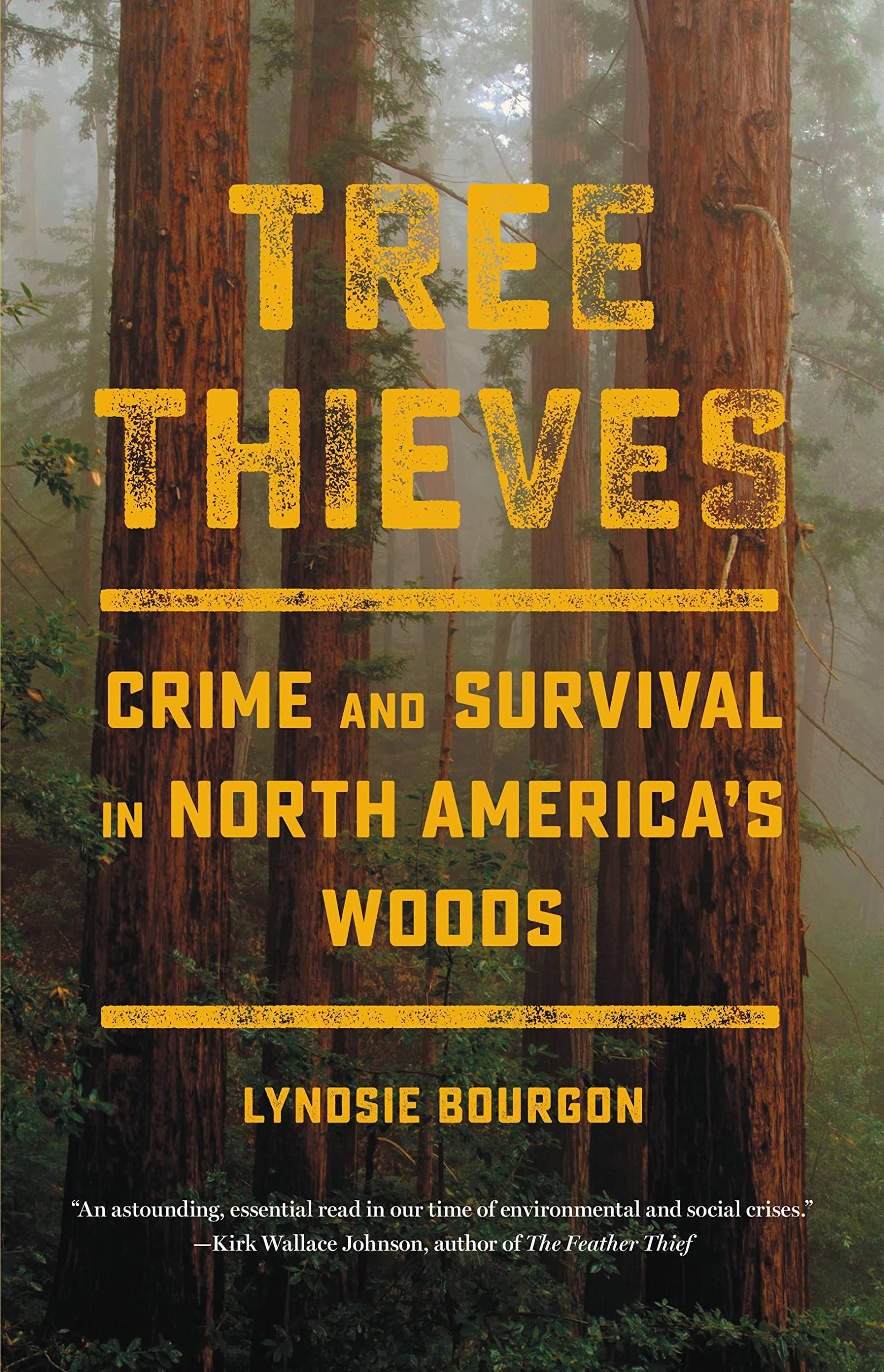 cover of Tree Thieves: Crime and Survival in North America's Woods 