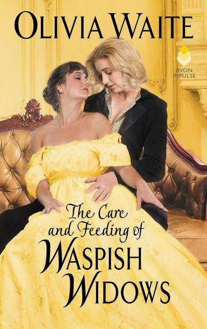 The Care and Feeding of Waspish Widows by Olivia Waite Book Cover